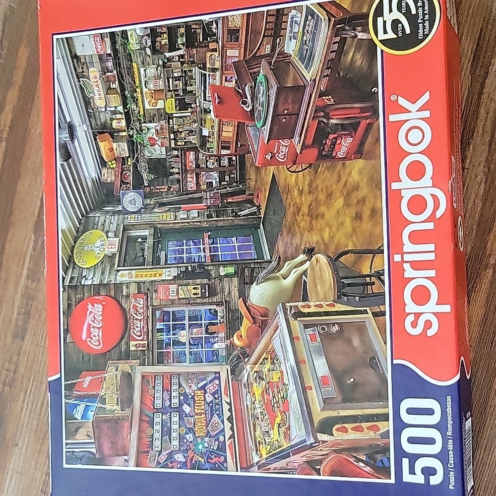 Good Nabor Store 500 Piece Jigsaw Puzzle Springbok USA